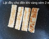 Hình bước làm 4 của món Sandwich bơ nướng