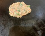 A picture of step 4 of Rava & Rice Vegetable Chilla.