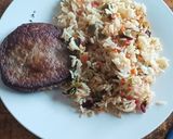 Foto del paso 3 de la receta: Arroz con hamburguesa #globalcookpadgames2024🏖️🇨🇱