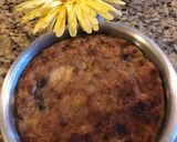 A picture of step 2 of Vietnamese Baked Banana Bread Pudding (Bánh chuối nướng).
