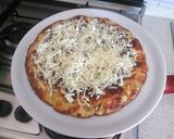 Foto del passaggio 4 della ricetta Frittata con patate arrosto e mozzarella