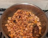 A picture of step 5 of Chicken Keema Pav.