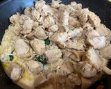 A picture of step 5 of Tuscan Chicken Pasta.