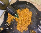A picture of step 6 of Tawa Maash Daal.