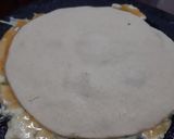 A picture of step 3 of Omlate, Roti,Sendwich.