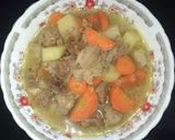 Foto langkah ke 4 dari resep Daging Sapi Bumbu Kuning Tanpa Santan.