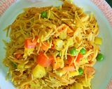 A picture of step 5 of Vegetable vermicelli.
