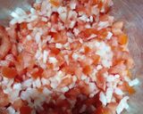 A picture of step 3 of Wild Dandelion Tabbouleh.
