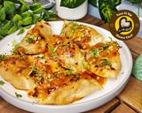 A picture of step 7 of Soft, Juicy, Spicy And Healthy Chicken Momos With Homemade Chilli Garlic Oil Sauce.