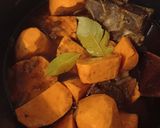 Une image de l'étape 2 de Ragoût de patate douce.