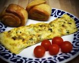 Foto del paso 5 de la receta: Tortilla de cebolleta y San Simón