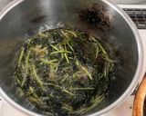Foto langkah ke 2 dari resep Kangkung krispi (cabe) garam.
