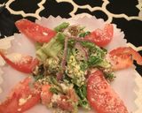 A picture of step 4 of Salad Tsezar.