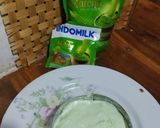 Foto langkah ke 6 dari resep Cheese Cake Matcha.
