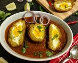 A picture of step 9 of Veg. Nargisi Kofta in Tomato Gravy.