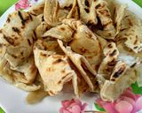 A picture of step 9 of Roti Cane (Cane Bread).
