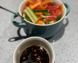 A picture of step 4 of Grapefruit salad.