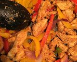 A picture of step 3 of Easy chicken fajitas.