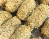 Foto del paso 3 de la receta: Croquetas de rulo de queso de cabra y cebolla caramelizada