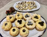 Foto del passaggio 5 della ricetta Cestini di pasta sfoglia, crema pasticciera e amarene