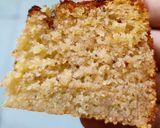 A picture of step 12 of Eggless Mawa wheat flour cake.