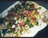 A picture of step 4 of Chatkhara Salad.