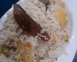A picture of step 5 of Black cumin Aloo ka pulao with chicken stock.