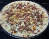 Foto del paso 7 de la receta: Arroz gratinado con mozzarella y jamón 