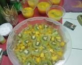 Foto langkah ke 2 dari resep Puding Buah naga.