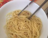 Foto langkah ke 1 dari resep Spaghetti Tuna Kecombrang.