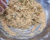 A picture of step 1 of Methi na shakkarpara.