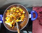 A picture of step 6 of Paneer Jalfrezi.