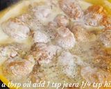 A picture of step 4 of Dahi (curd)phulki /dahi bhalla recipe.