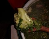 Spenótos, sajtos brokkolileves 🥦🧀🌿 recept fázis 3 fotója