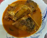 A picture of step 6 of Konkani style Fish salan.