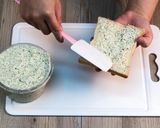 簡易早餐【法式乳酪吐司】的食譜步驟2照片
