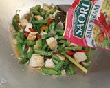Foto langkah ke 3 dari resep Tumis Buncis Telur Puyuh Kecap.