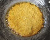 A picture of step 7 of Mix dal handvo in pan #emoji.