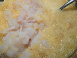 Tortilla de patatas y bacalao