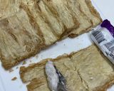 氣炸蝦漿豆包捲的食譜步驟2照片