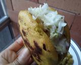 Foto del paso 8 de la receta: Arepa con doble relleno