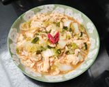 Foto langkah ke 3 dari resep Telur kuah sawi putih.