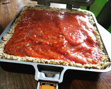 Foto del paso 6 de la receta: Pizza saludable con masa de avena! 🍕