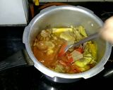 A picture of step 3 of Mutton curry.