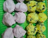 Hình bước làm 5 của món Bánh ít trần chay màu lá cẩm