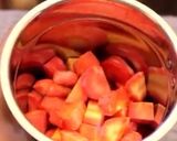 A picture of step 1 of Carrot halwa with rabdi.