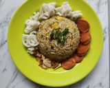 Foto langkah ke 7 dari resep Nasi Goreng Cabe Ijo.
