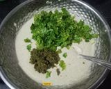 A picture of step 4 of Jowar Flour Dhokla.