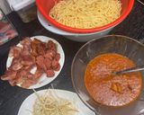 Hình bước làm 4 của món Mỳ Ý
