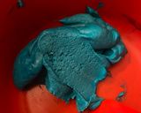 A picture of step 5 of Earth day cookie.